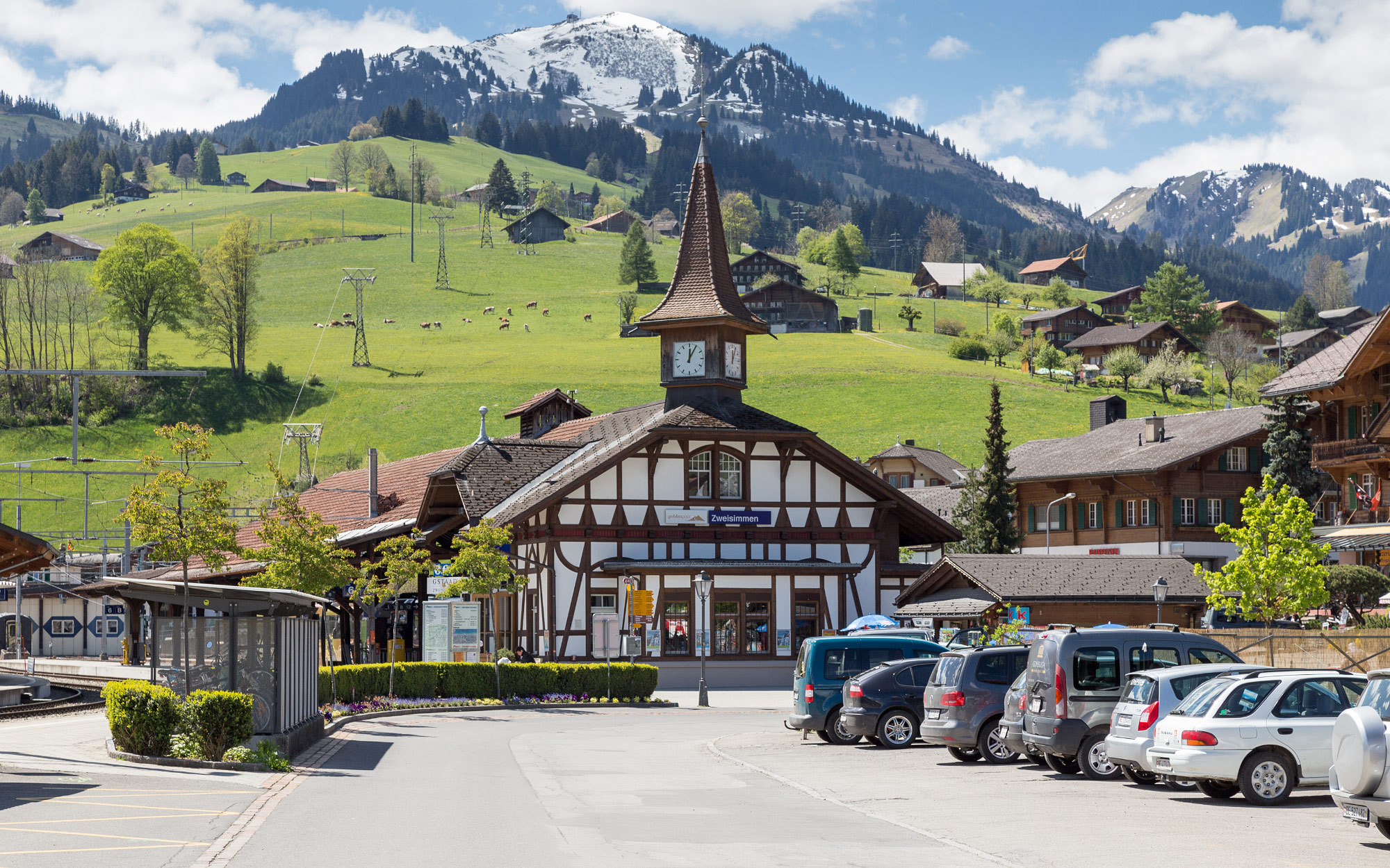 Zweisimmen, Golden Pass Railway